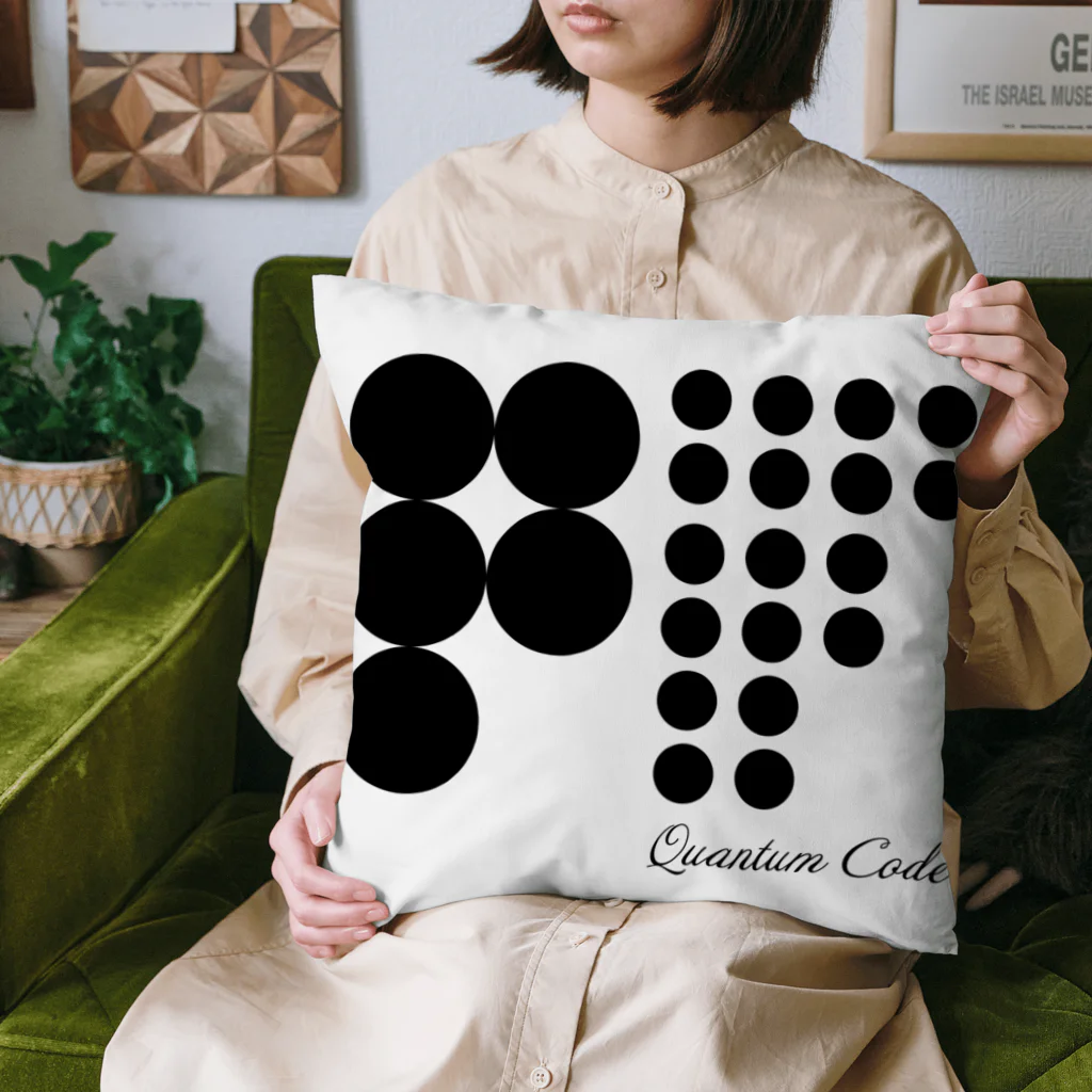 QUANTUM CODEのQC_Polka Dots クッション