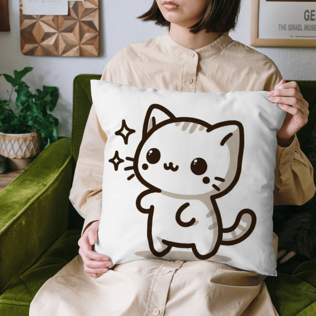 ayamomohidemiの可愛いねこちゃん Cushion