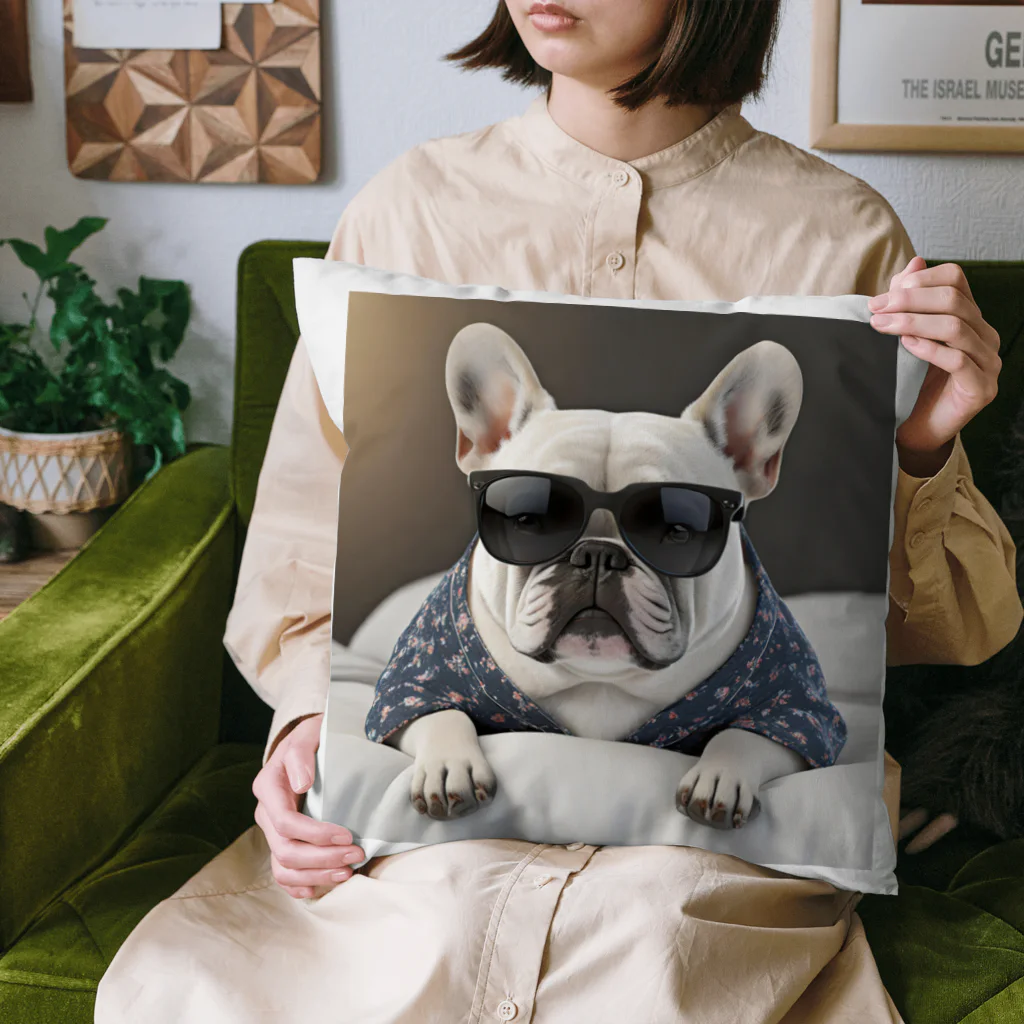 SI-SAAのおやすみBOSS犬 Cushion