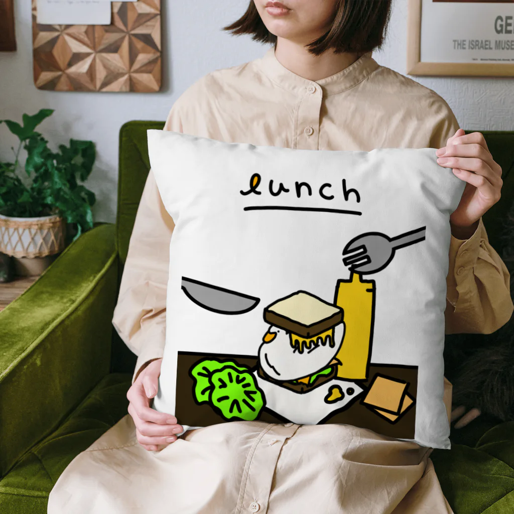 Ahiru_guwaguwaのアヒルサンド Cushion