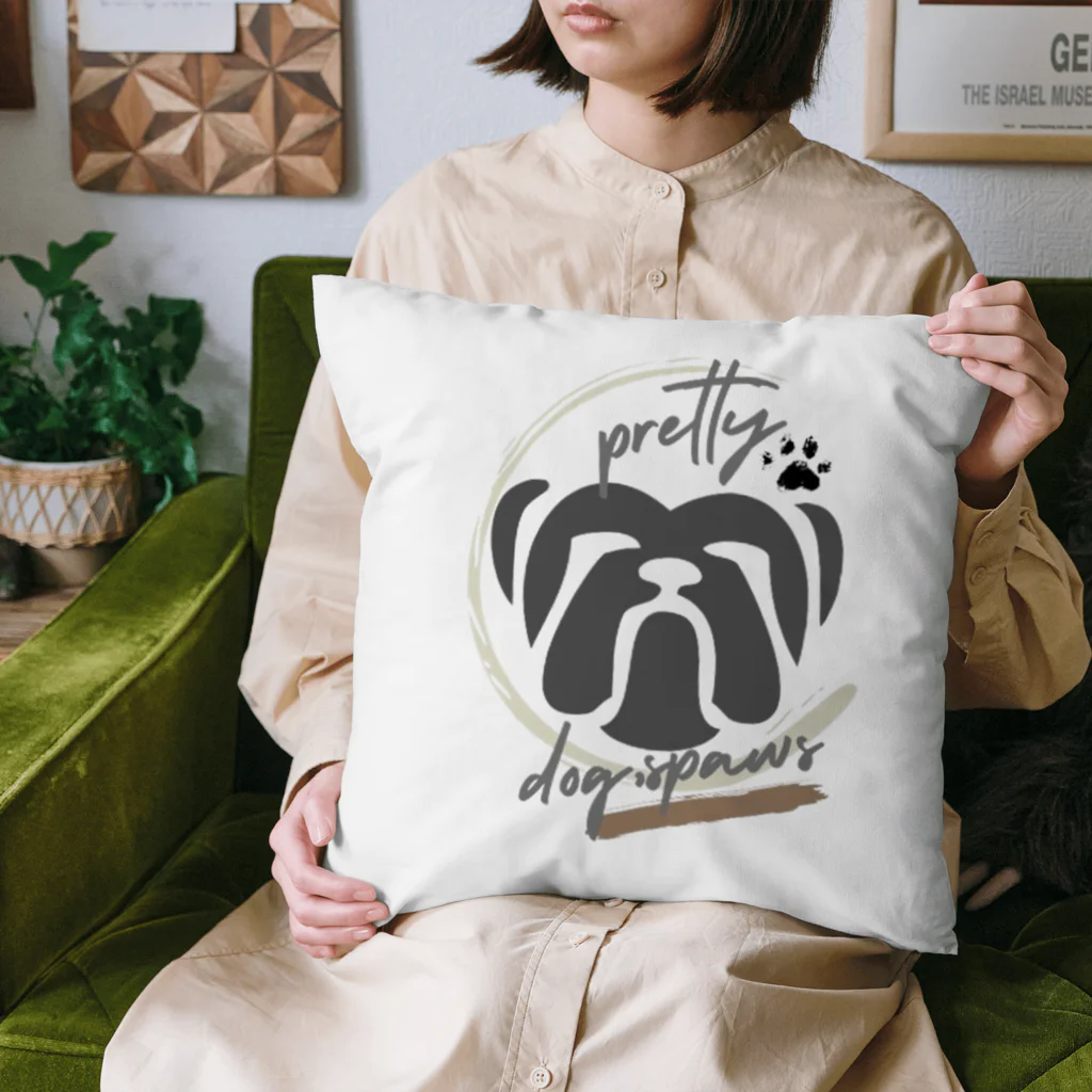 3dog_mamanのブルちゃん Cushion