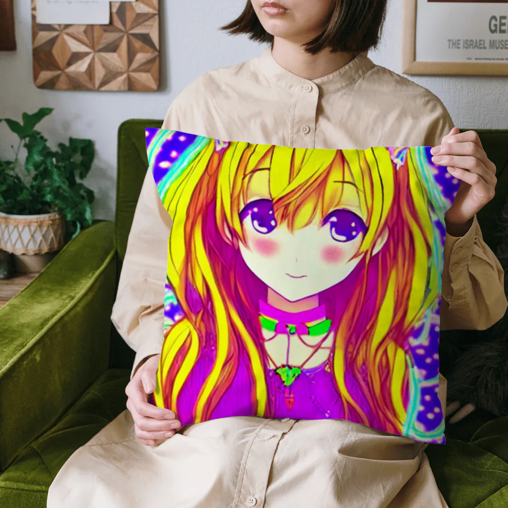 きゅぴきゅぴガールの金髪優しげ★きゅぴきゅぴガール Cushion