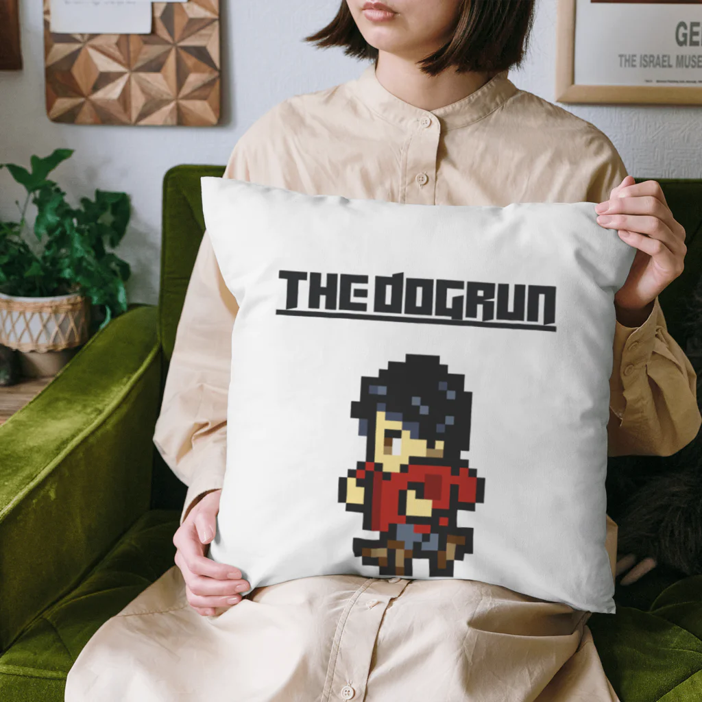 araakii@꧁THE DOGRUN꧂のTHE DOGRUN PIXEL 01 クッション