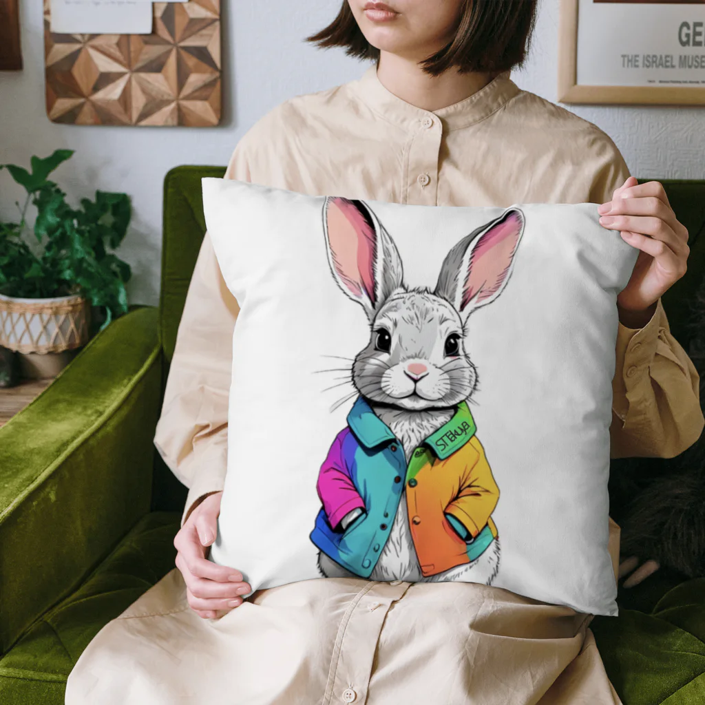 STTakuyaのオーバーサイズラービーッド Cushion