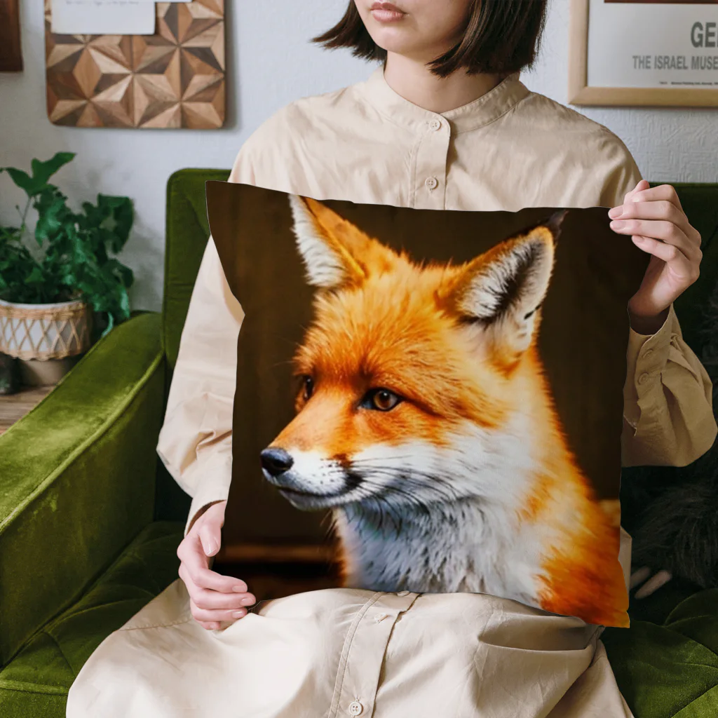 何でもありデザインの狐シリーズ Cushion