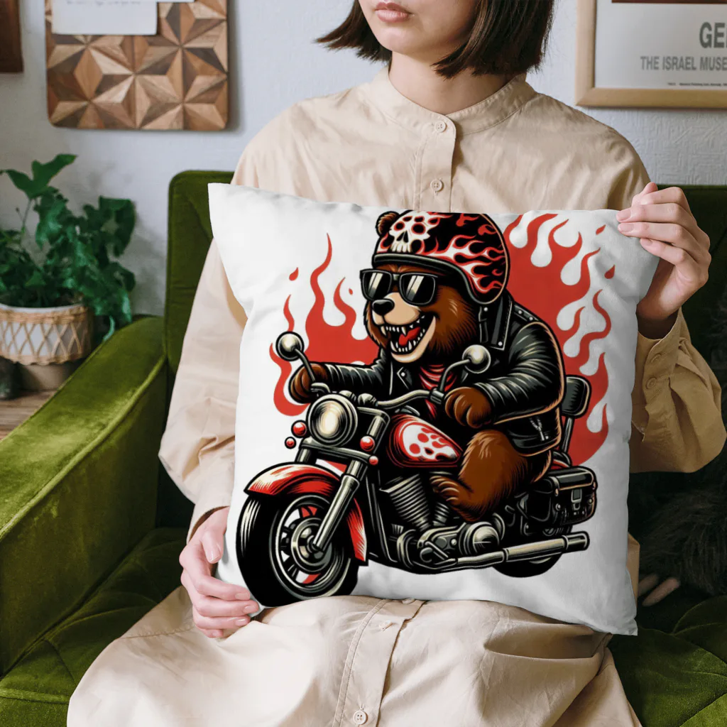 kuma-bikerのKuma.Biker Cushion