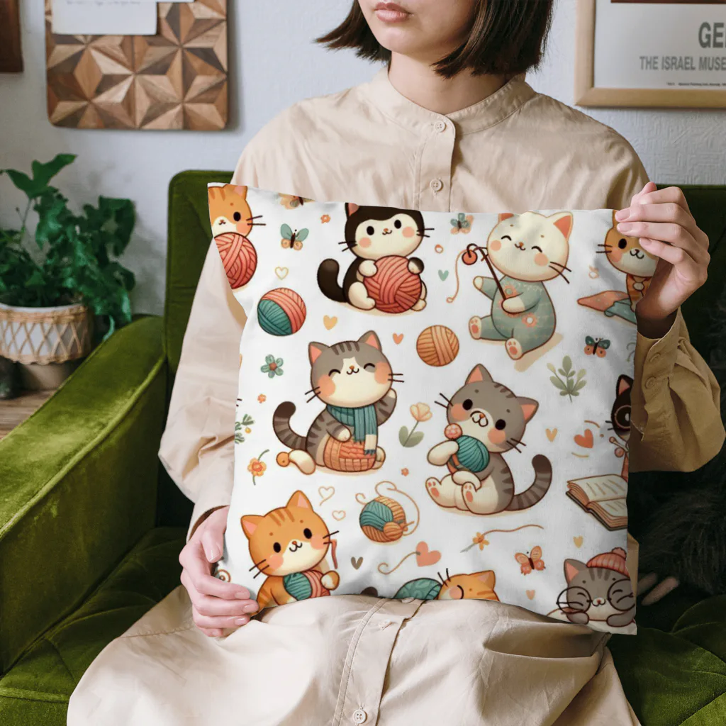 lanboの猫ちゃん大家族 Cushion