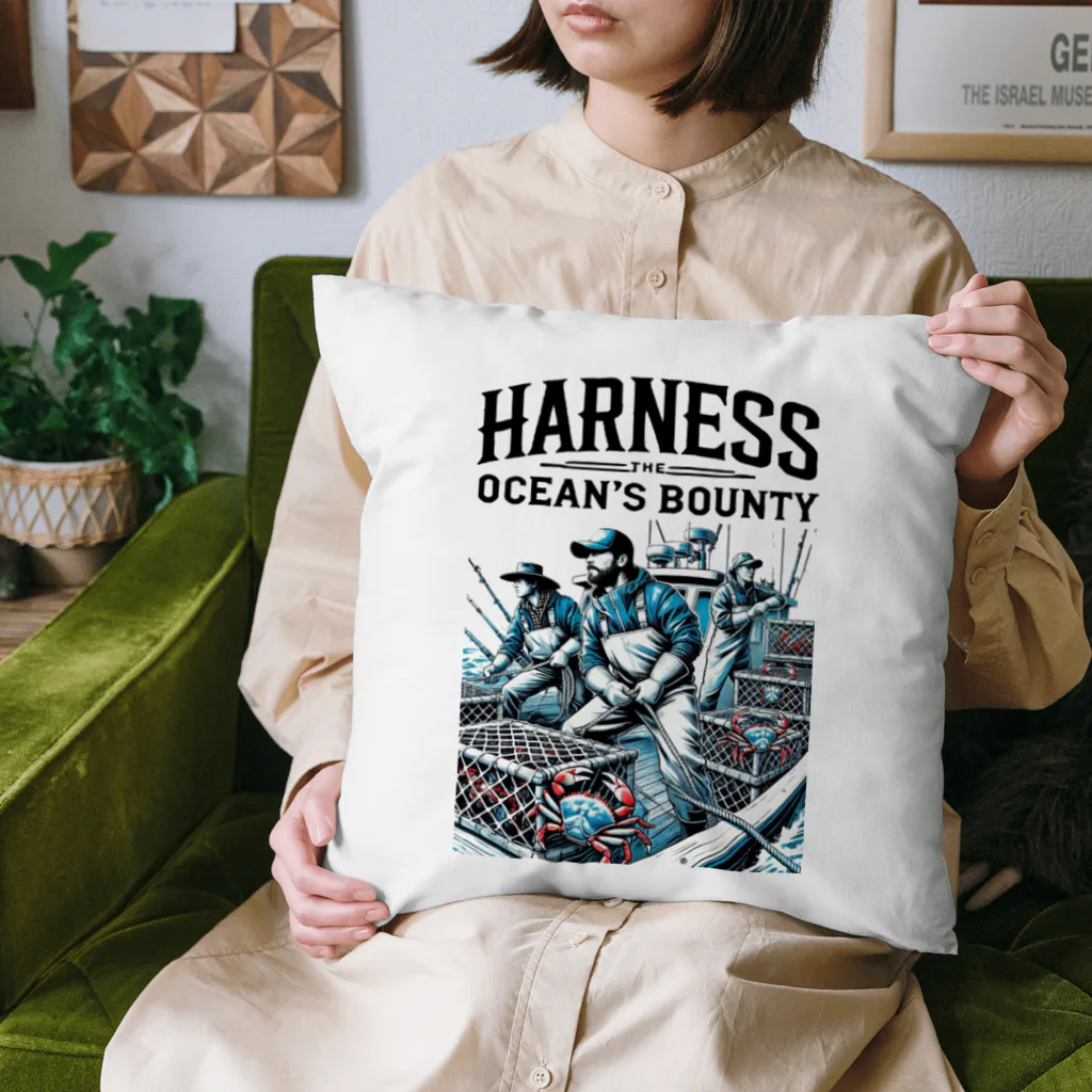 MatrixSphereのHARNESS THE OCEAN'S BOUNTY クッション