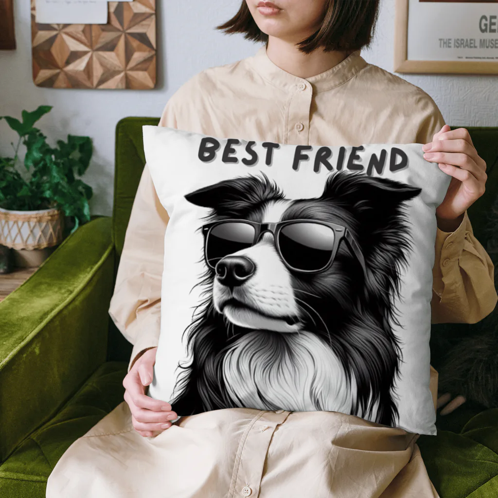 ビビりな番犬くんのBest Friendわんこ クッション