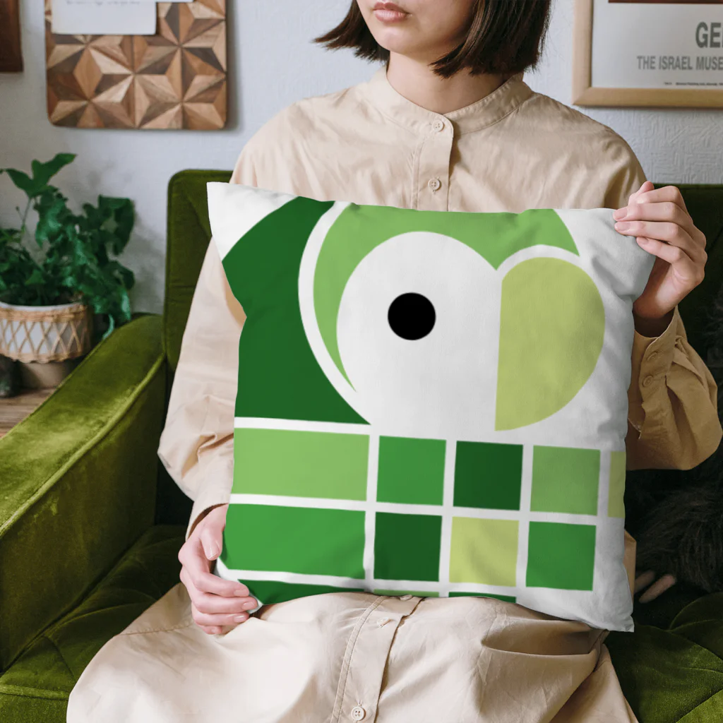 Pixela ShopのCrouching - SHIBAFU Cushion