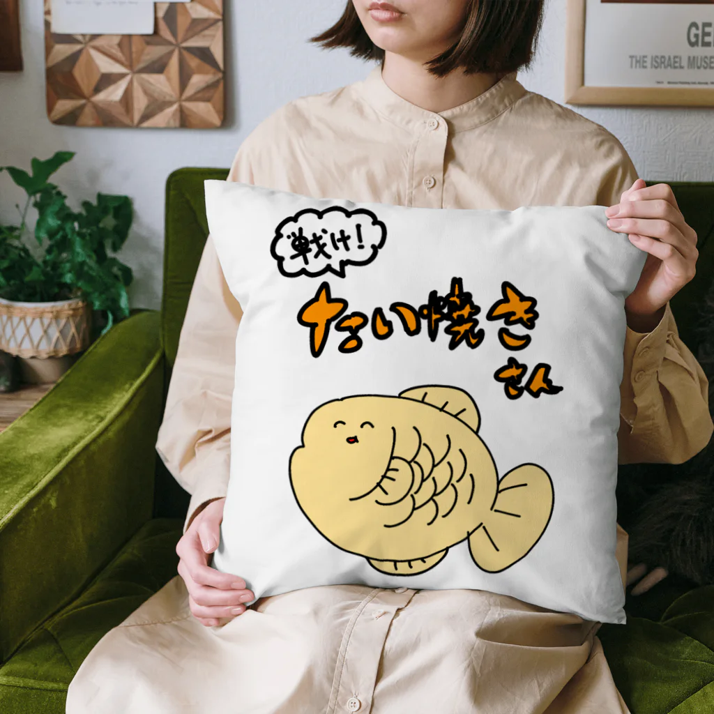 TAIYAKI INSANITYの戦け！たい焼きさん Cushion