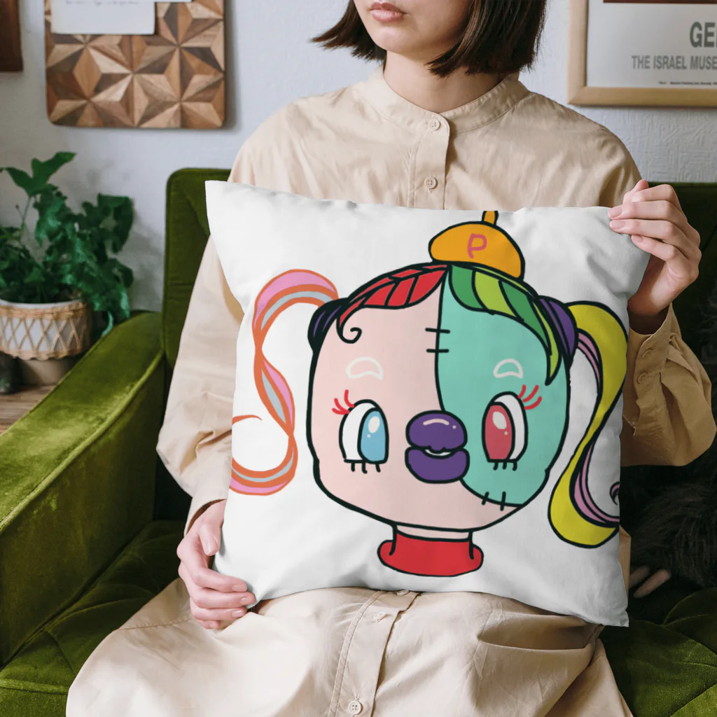 きみちゃんのお店のピカソちゃん Cushion