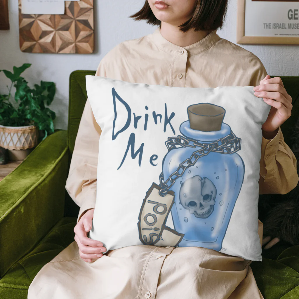 みあまゆあのDrinkMeスカル Cushion