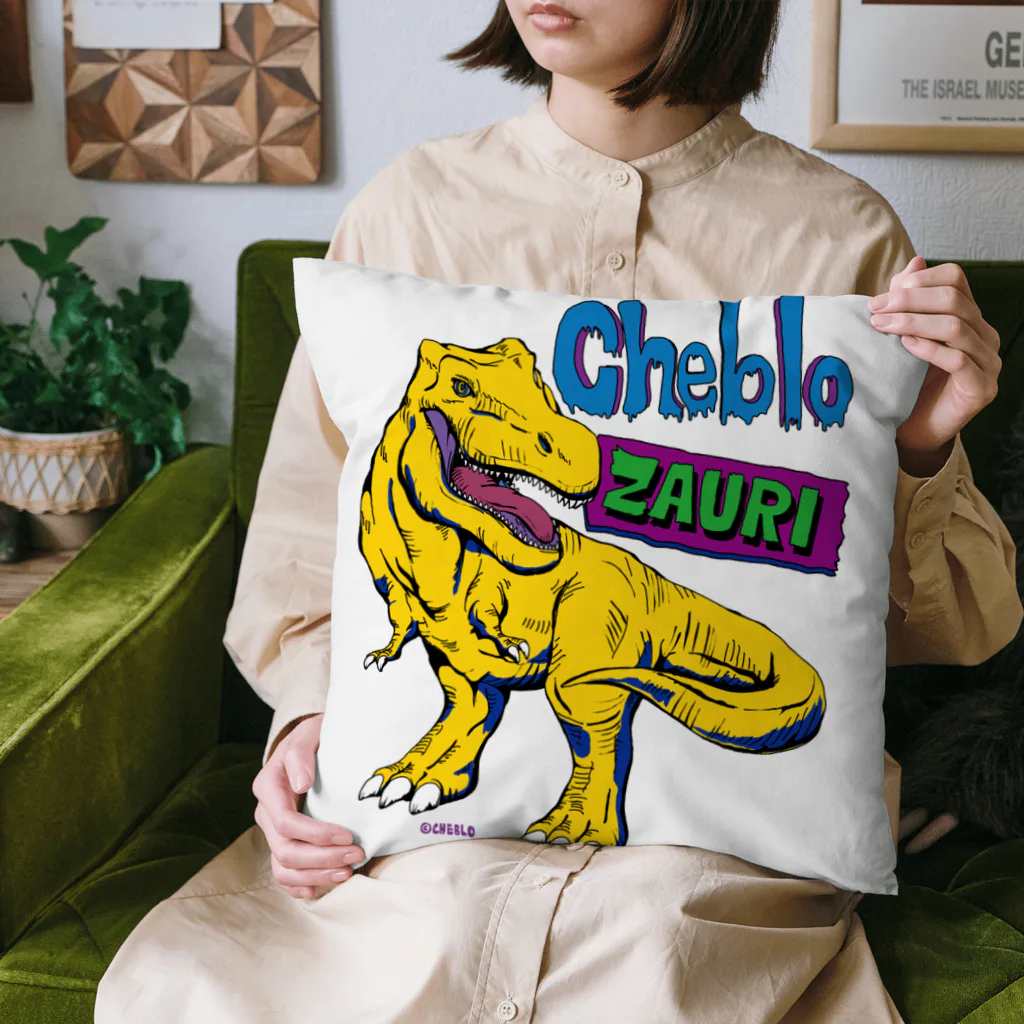 CHEBLOのZAURI △Yellow▼ Cushion