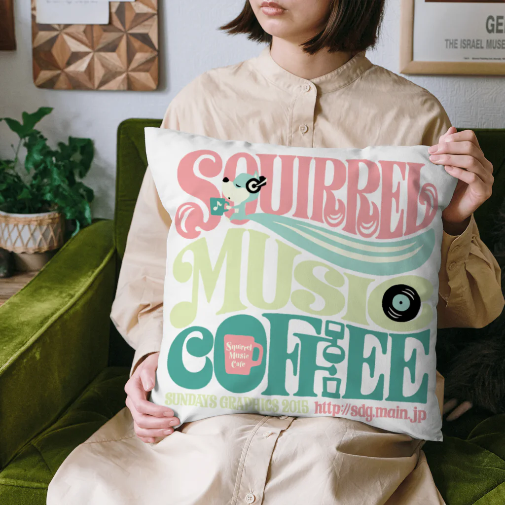 SUNDAYS GRAPHICSのりすカフェ2015 Cushion