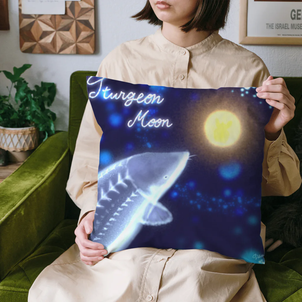 どるちぇ＊うさぎの8月《Moonシリーズ》＊Sturgeon Moon＊ クッション