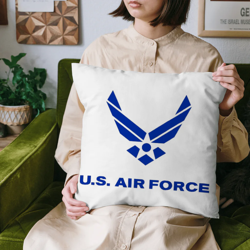 rikunosukeshopのU.S.A.F ロゴ　アイテム Cushion