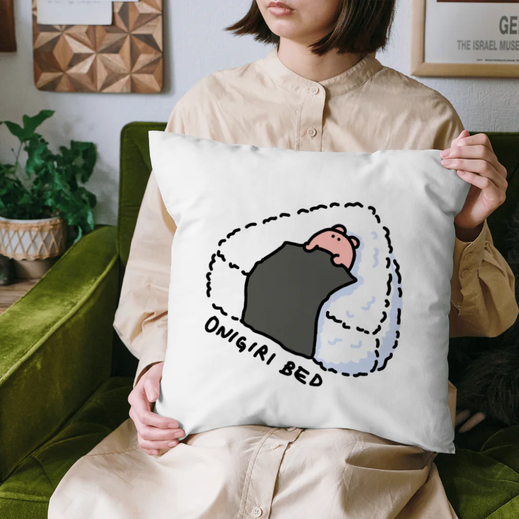 サメとメンダコ[namelessmm2]のONIGIRI BED とメンダコ Cushion