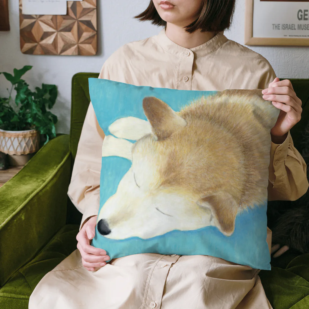 pastelfufuの犬 Cushion