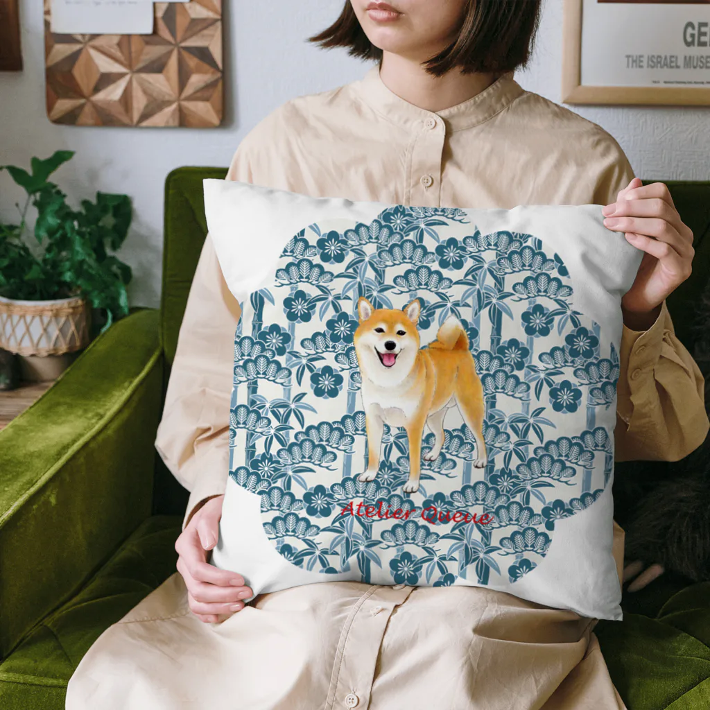 Atelier-Queueの柴犬（松竹梅）Ⅲ Cushion