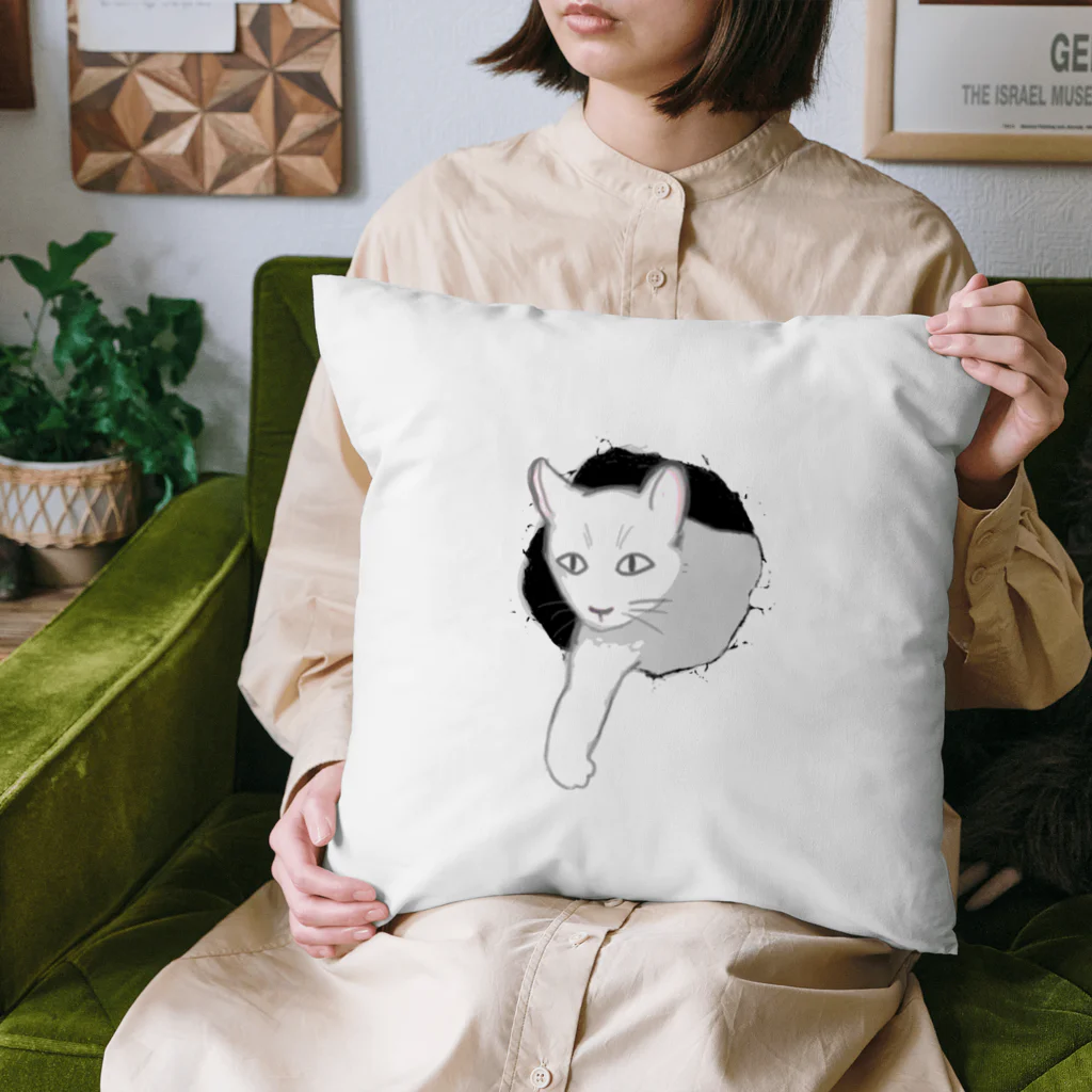 そらまめの猫が出てくる Cushion