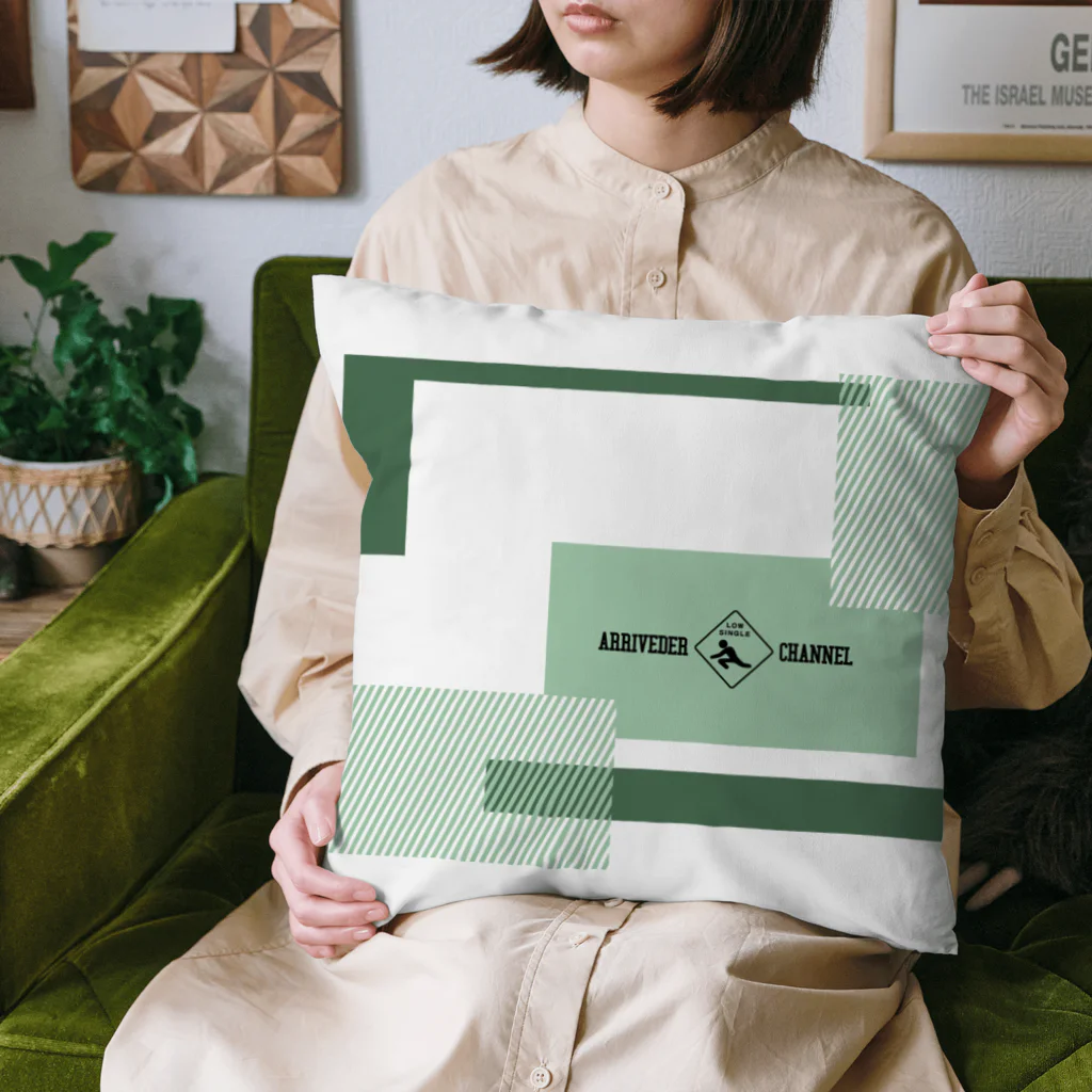 アリーヴェデルチャンネルSHOPのCYBER WINDOW GRN Cushion