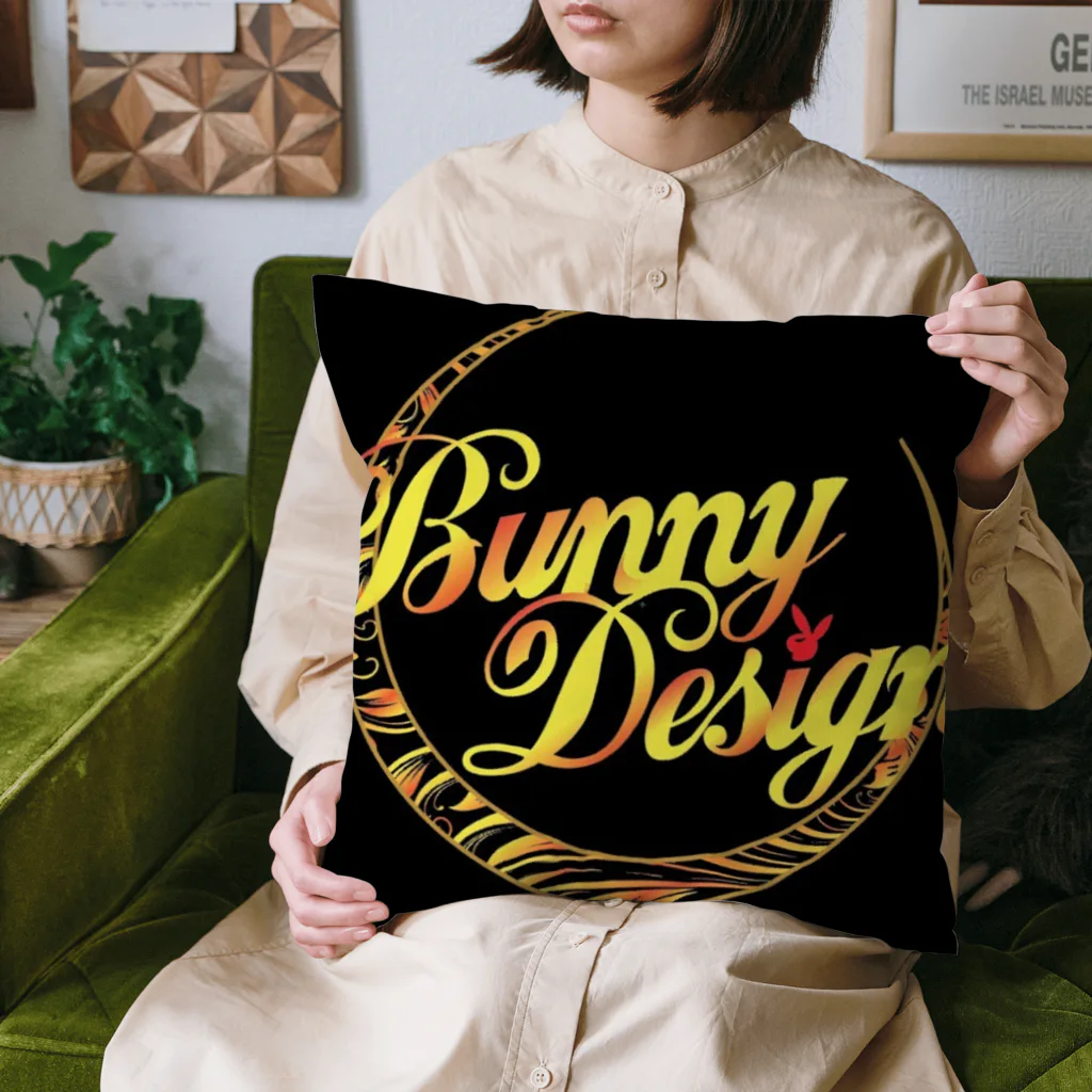 HoneyBunnyのBunny Design Logo Cushion