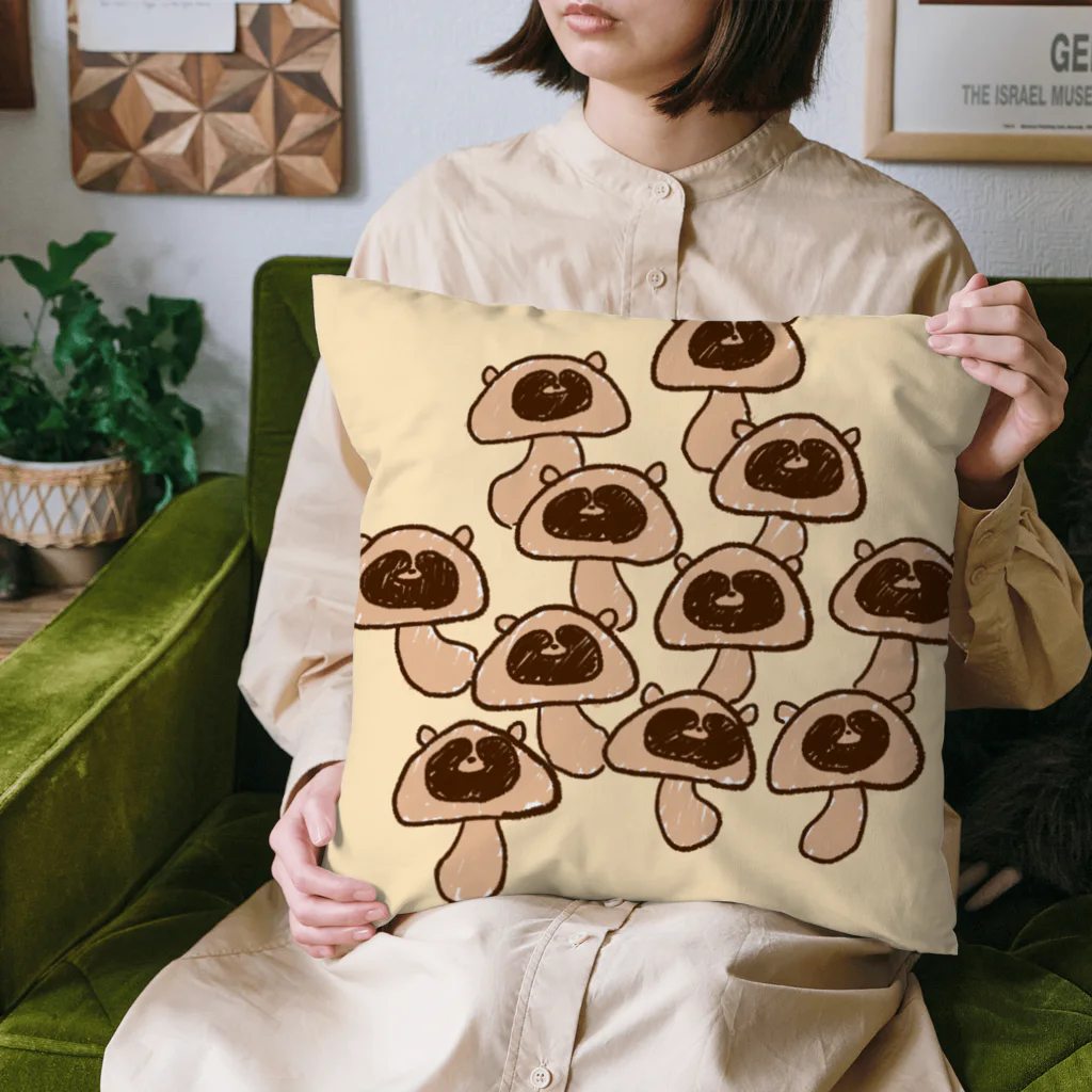 Nozomiのたぬきのこ Cushion