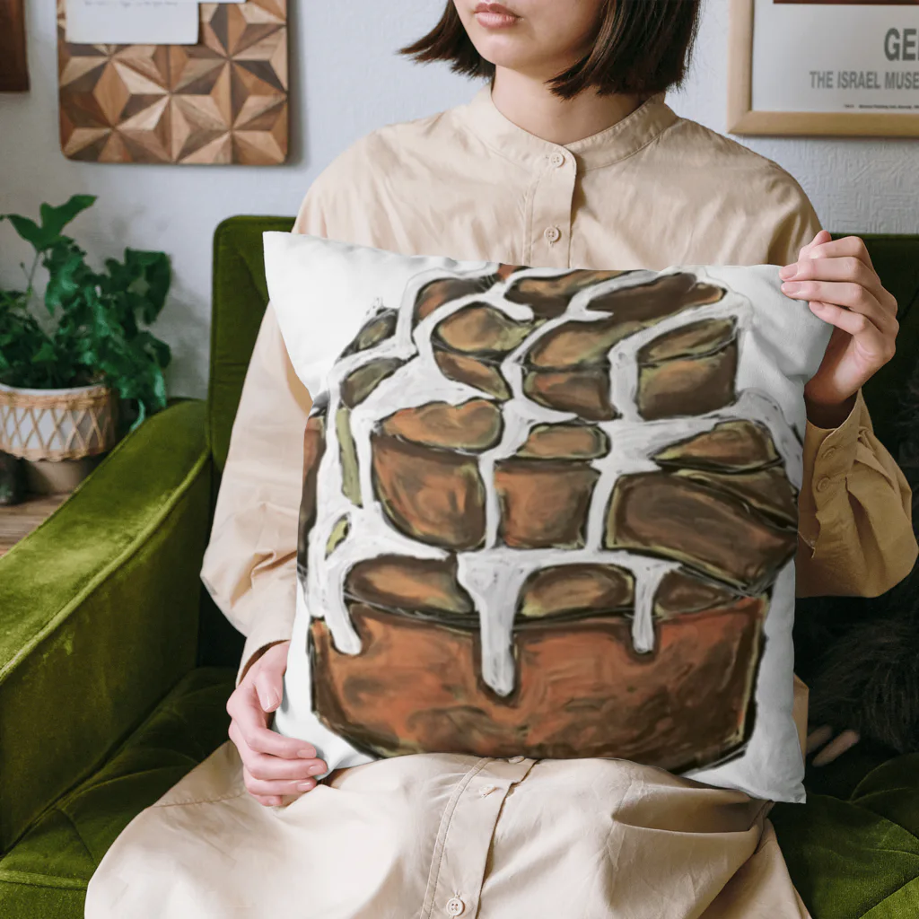 茉莉(まつり)のシナモンロール Cushion