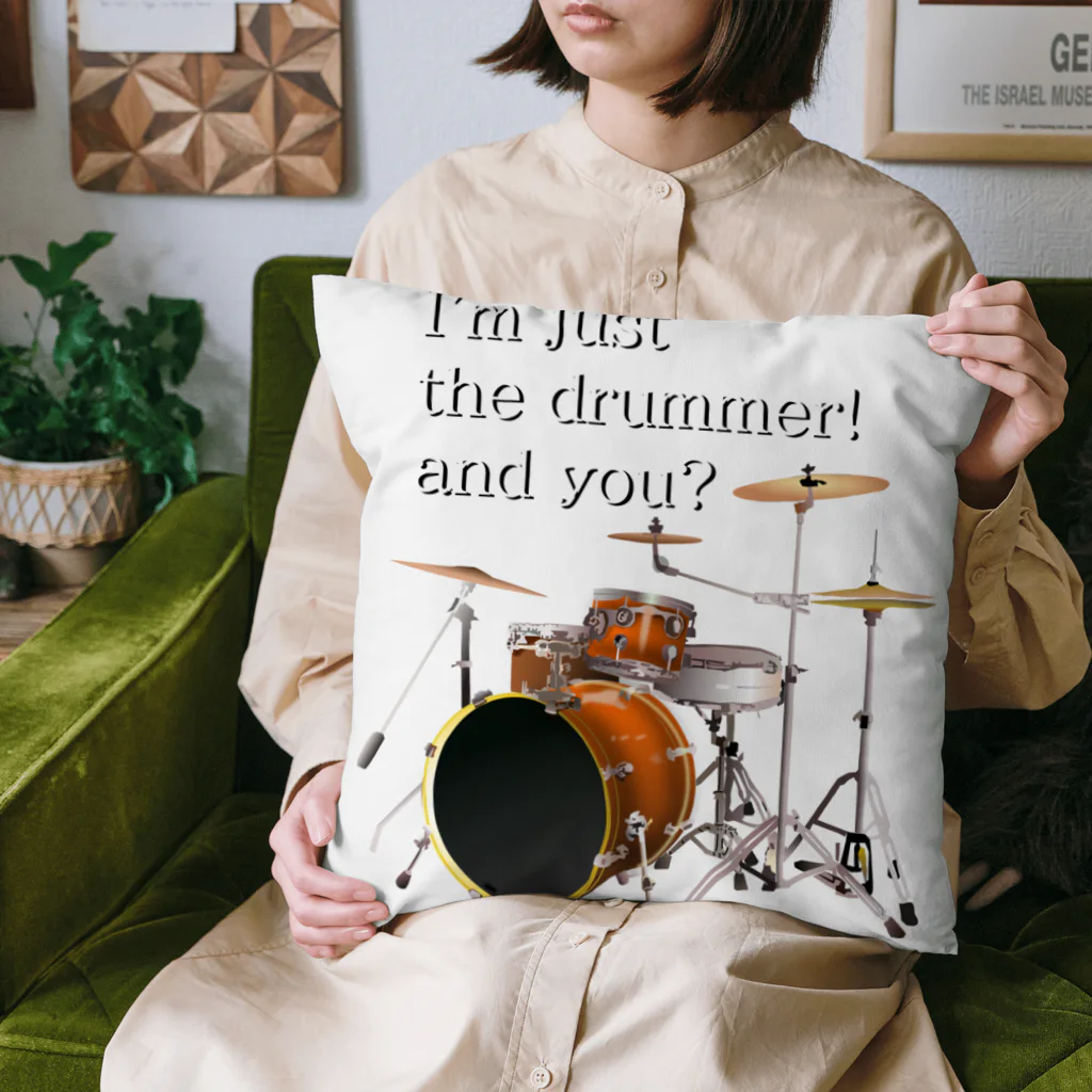 『NG （Niche・Gate）』ニッチゲート-- IN SUZURIのI'm just the drummer! and you? DW h.t. クッション