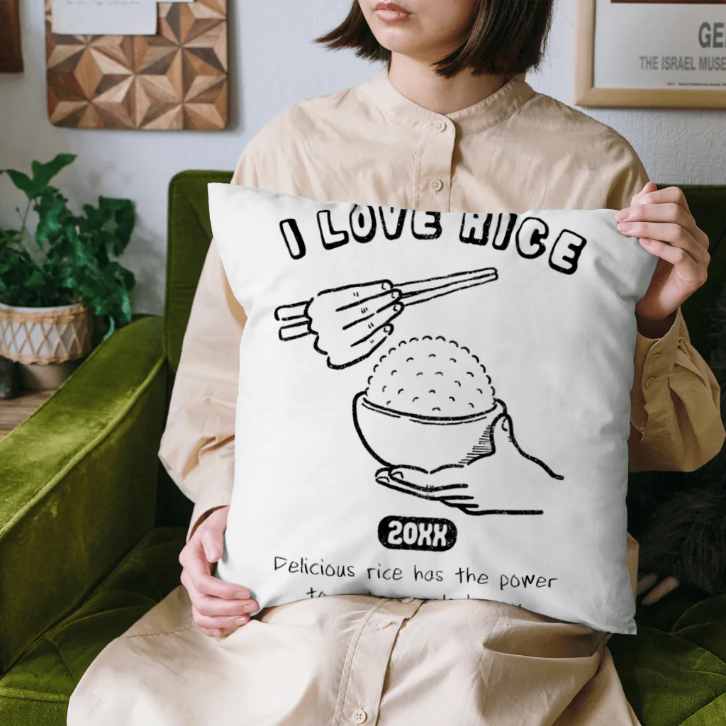 mincruのI love rice. Cushion