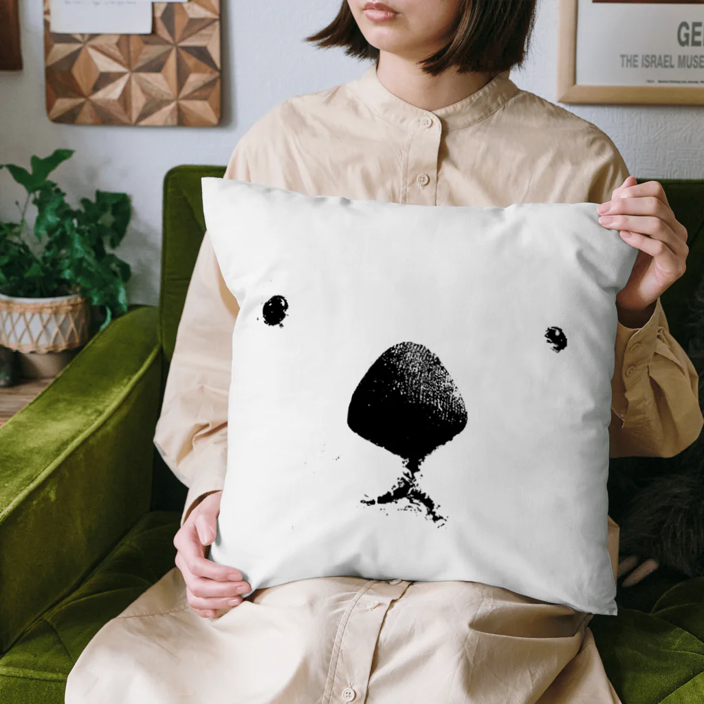 おみせビスケットちゃんのビスケットの　でかいおかお Cushion