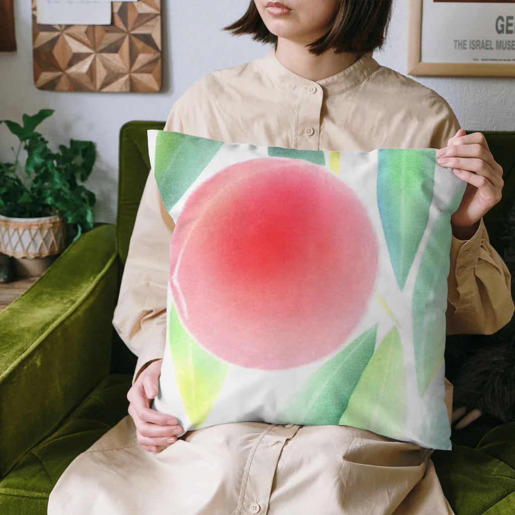 ミズノ リエ　グッズのミズノ リエ 「桃」 Cushion