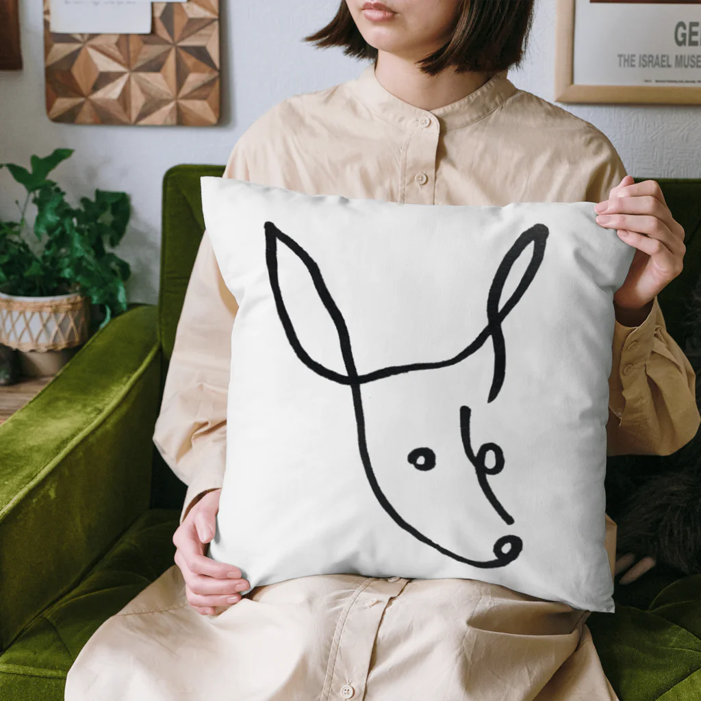 liberte🖤🗯💭のイタグレちゃん Cushion