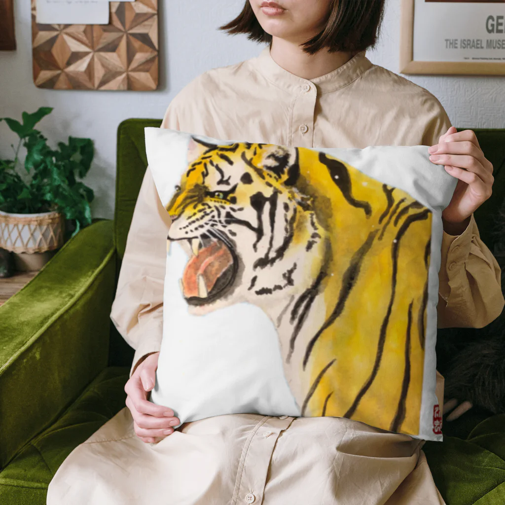 JapaneseArt Yui Shopのガオォー！ Cushion