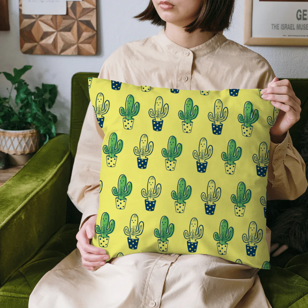 Andiamoの毛深サボテンズ Cushion