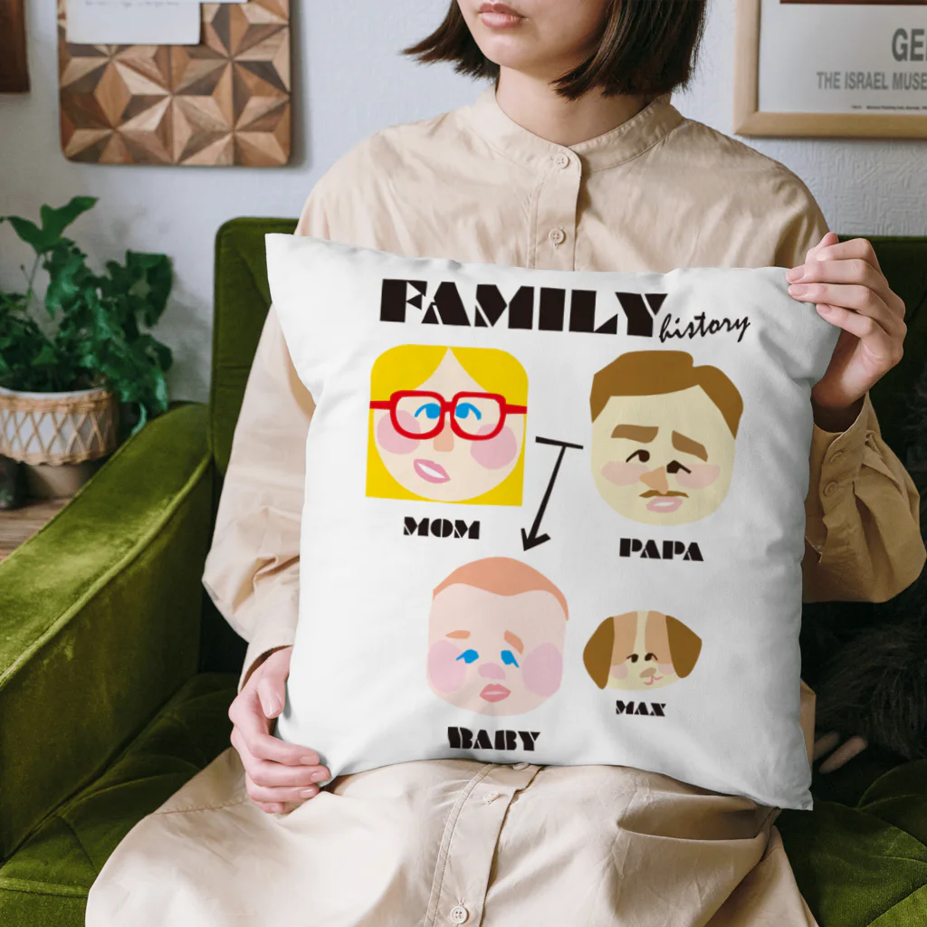 SESTA SHOPのファミリーヒストリー Cushion