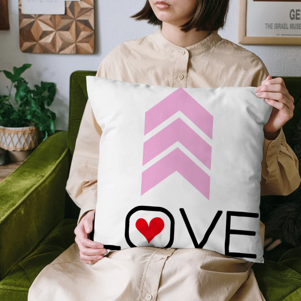 Ａ’ｚｗｏｒｋＳのLOVE UP Cushion