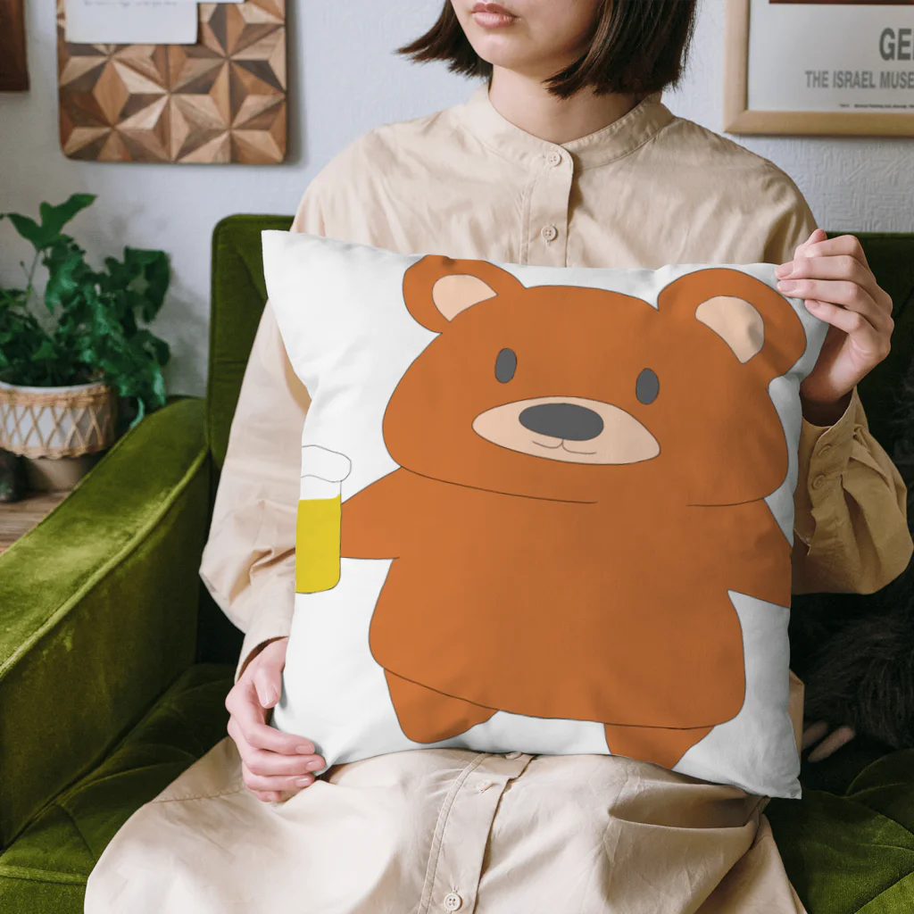 テディBBのやっほーまんクッション Cushion