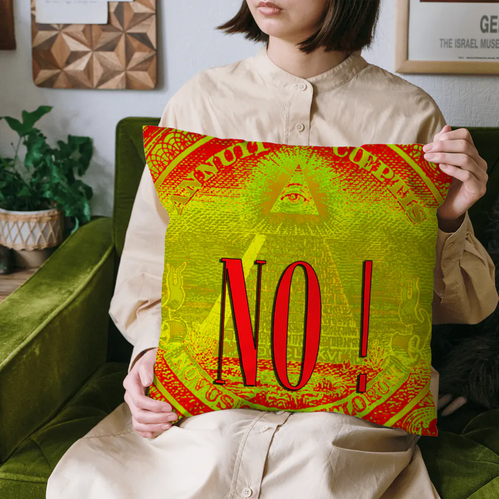 PALA's SHOP　cool、シュール、古風、和風、のNO！ Cushion