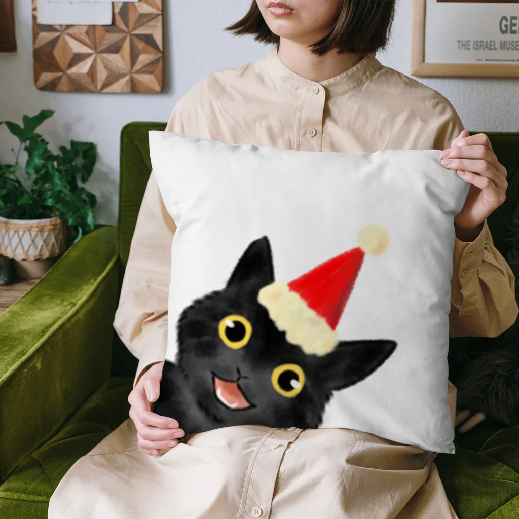 SHOP ベアたんの黒猫のやまとくん クッション