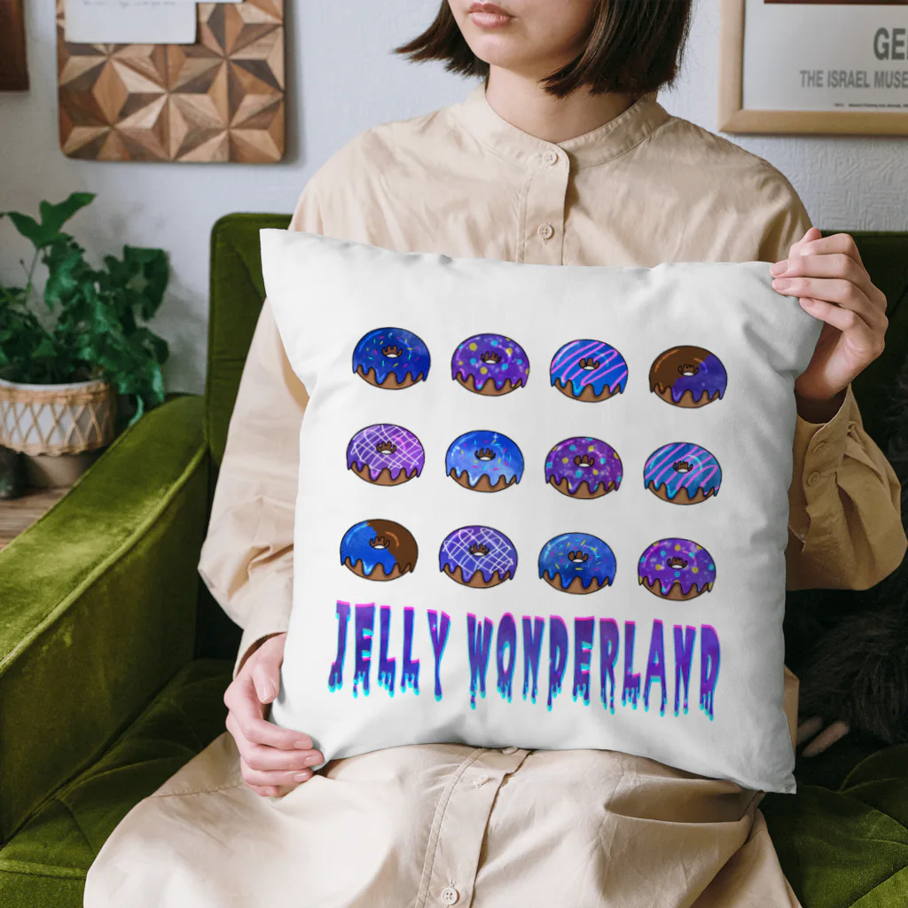 【公式】JELLY WONDERLAND【ショップ】のジェリードーナツ Cushion