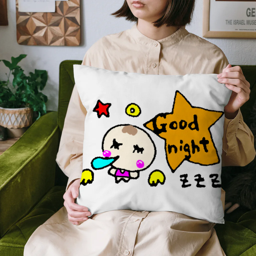 Yu-yuのゆるかわベビーの天使ちゃんgoodnightバージョン クッション