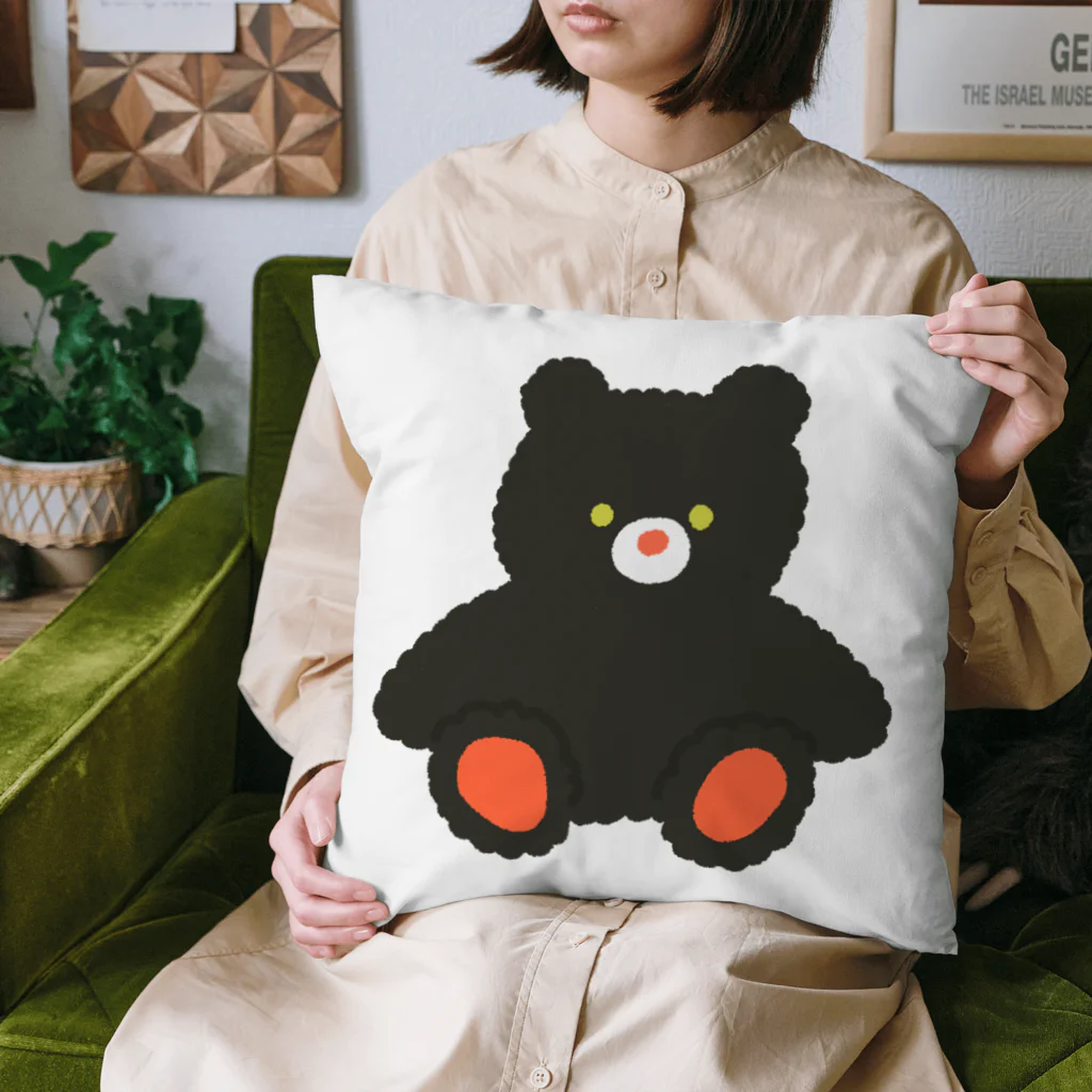 ▷            chiroruのくろいくま Cushion