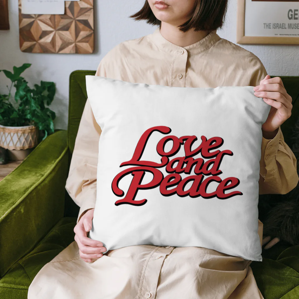 Love and PeaceのLove and Peace クッション