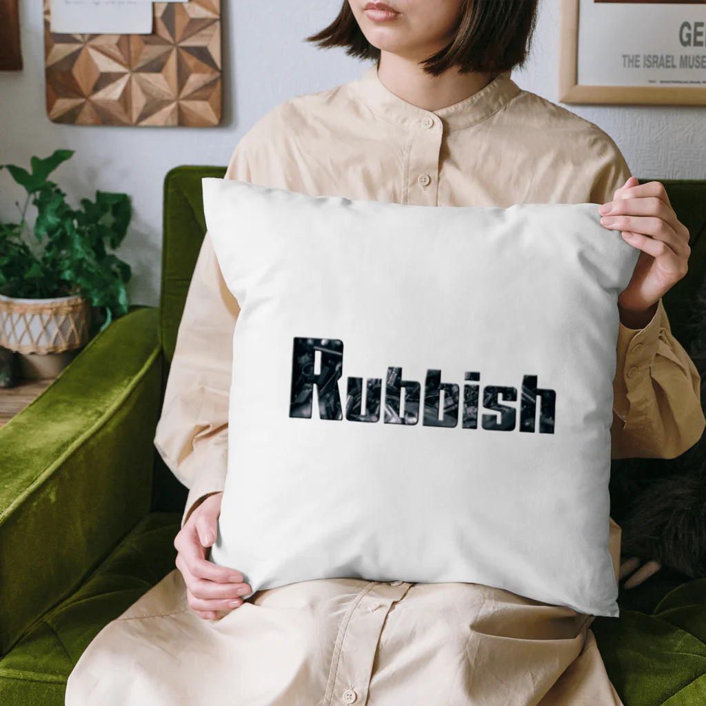 RubbishのRubbish ロゴ Cushion