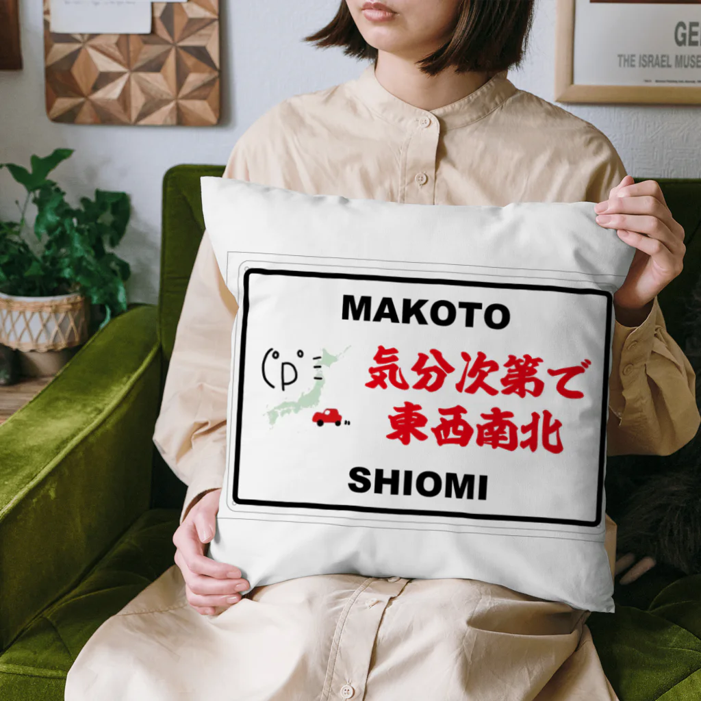 気分次第で東西南北のクッション Cushion