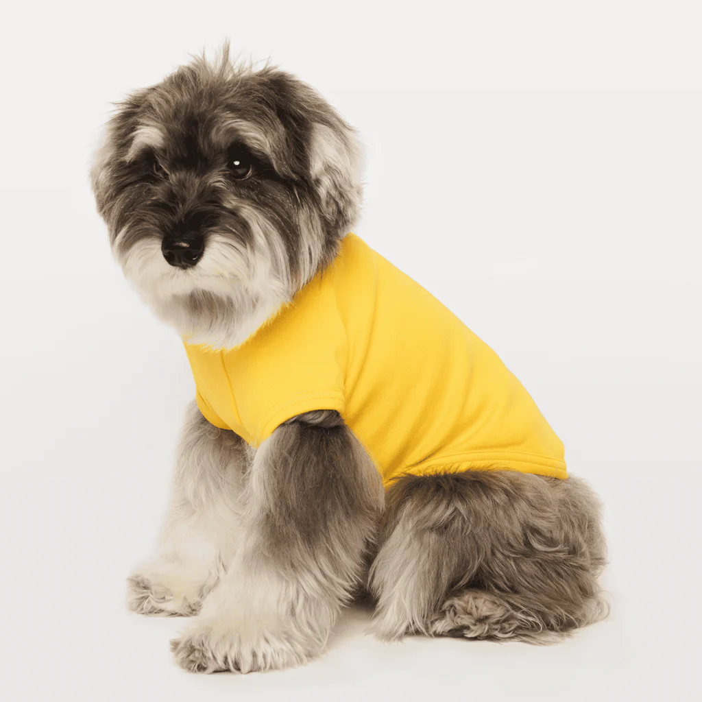 しっぽ堂のShippodo (前身頃のみのデザイン) Dog T-shirt