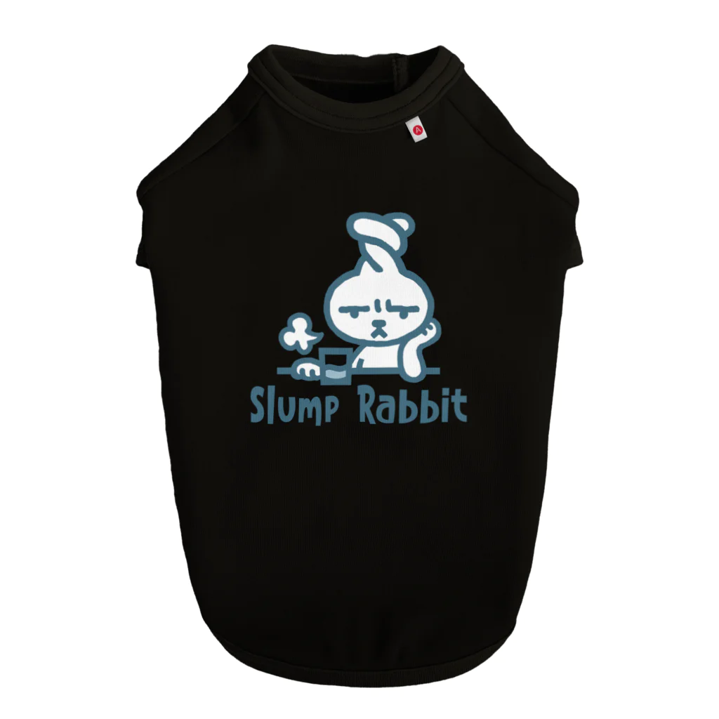 SU-KUのSlump Rabbit Dog T-shirt