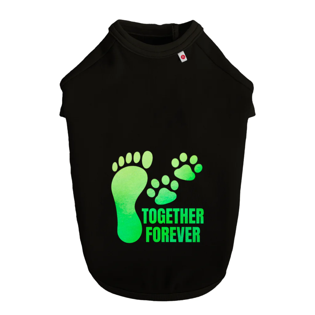 WAN-ONE Style shopのTOGETHER FOREVER Dog T-shirt